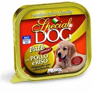 Special dog vaschette junior pollo e riso