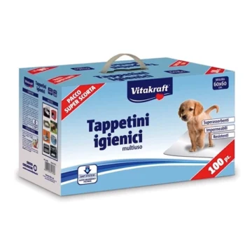 Tappetini igienici 60x60 cm 100 pz.