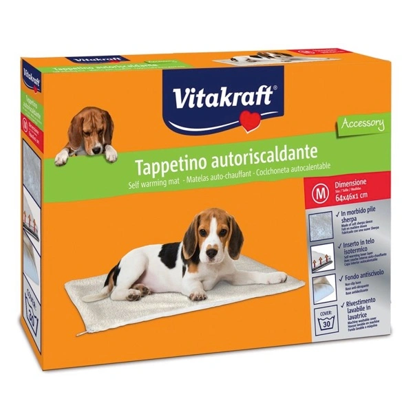 Tappetino auto-riscaldante 64x46 cm