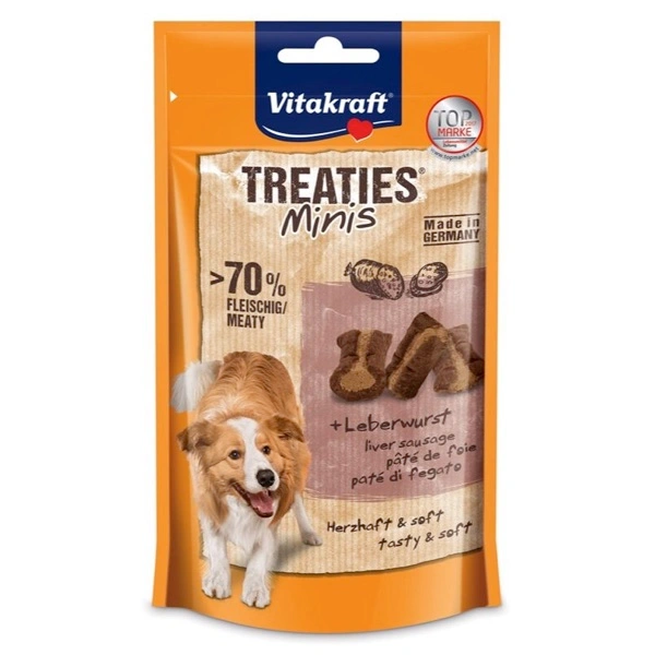 Treaties minis con patè di fegato 48 gr