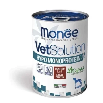 Vetsolution canine hypo monoprotein agnello