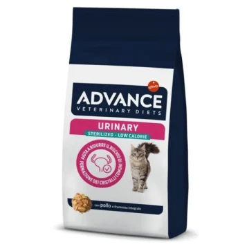 Advance cat urinary sterilized low calorie kg 1,25