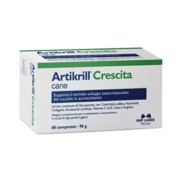 Artikrill crescita cane 60 compresse