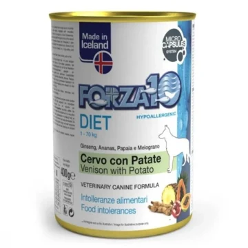 Cane diet cervo con patate 400g