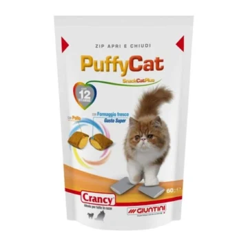 Crancy puffy cat pollo/formaggio 60 gr.