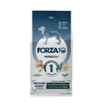 Diet per cane medium con cervo e patate 12kg