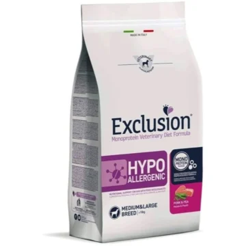 Exclusion dog maiale/piselli kg 2