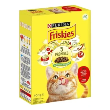 Friskies dry manzo/fegato/pollo gr 400