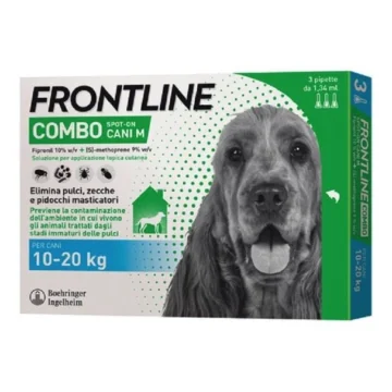 Frontline combo cani 10/20 3 pipette
