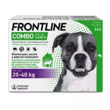 Frontline combo cani 20/40 3 pipette