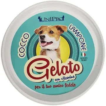 Gelato cocco/lampone gr100