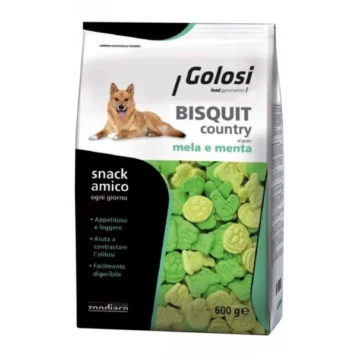 Golosi biscotti country mela/menta gr 600