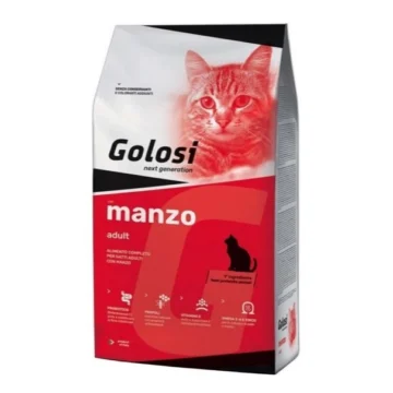 Golosi cat manzo/riso 1,5 kg