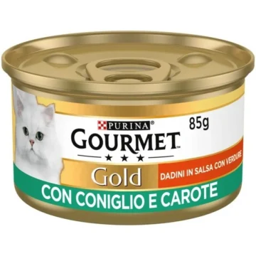 Gourmet gold dadini coniglio/carote gr 85