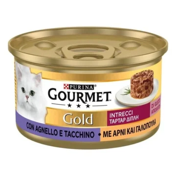 Gourmet gold intrecci tacchino/agnello gr 85