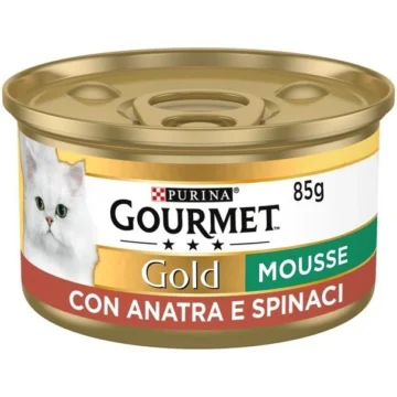 Gourmet gold mousse anatra/spinaci gr 85