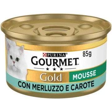 Gourmet gold mousse merluzzo/carote gr 85