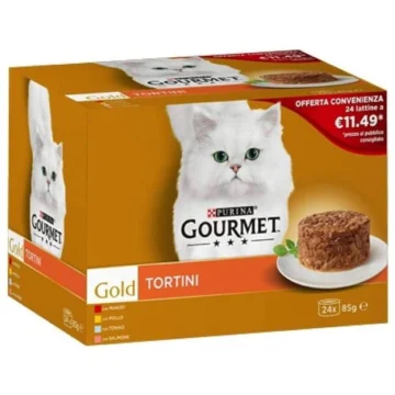 Gourmet gold tortini multipack 24x gr 85