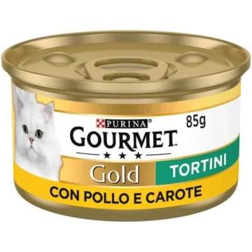 Gourmet gold tortini pollo/carote gr 85