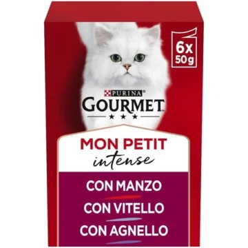 Gourmet mon petit carne manzo/vitello/agnello gr 50x6