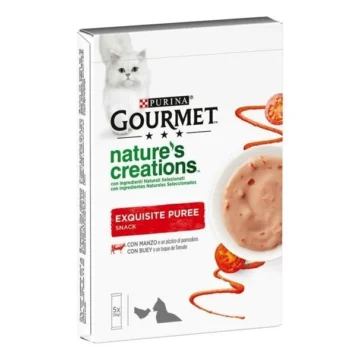 Gourmet nature's creations snack manzo/pomodoro 5x gr 10