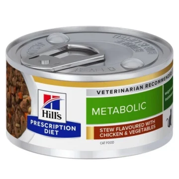 Hill's cat metabolic spezzatino pollo/verdure gr 82