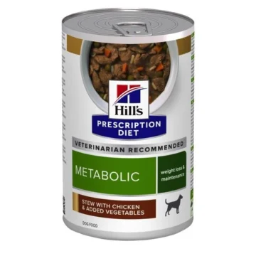 Hill's dog metabolic spezzatino pollo/verdure gr 354