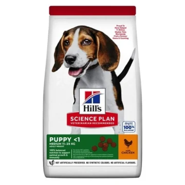 Hill's dog puppy medium pollo gr 800