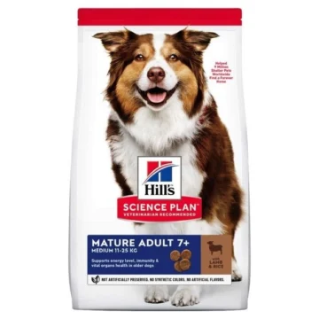 Hill's dog senior medium agnello/riso kg 12
