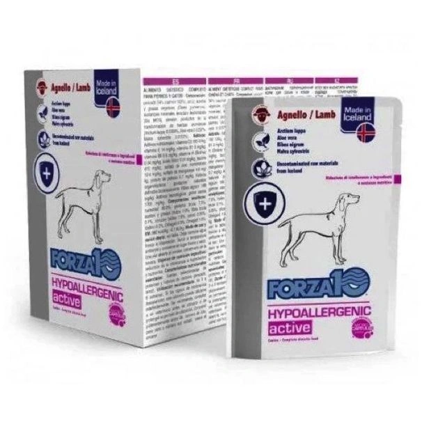 Hypo agnello actiwet 12 x 100g in buste cane