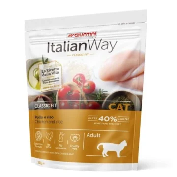 Italian way cat pollo e riso 300 gr.