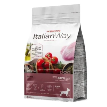 Italian way mini sensitive anatra 1,5 kg.