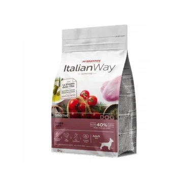 Italian way mini sensitive anatra 8 kg.
