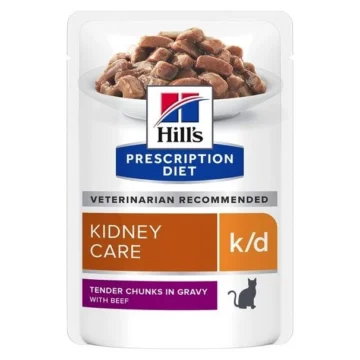 k/d cat buste manzo 12 x gr 85