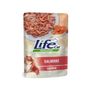 Lifecat buste 30 x gr 70 salmone