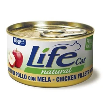Lifecat filetto pollo/mela gr 85