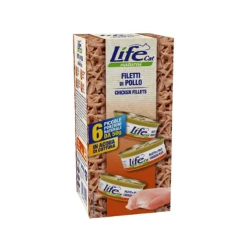 Lifecat multipack 6 x gr 50 pollo