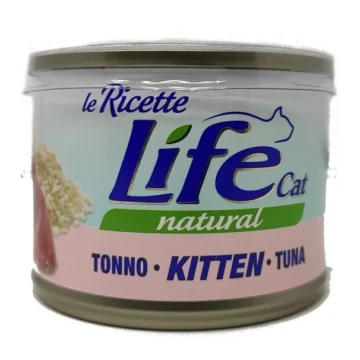 Lifecat ricette kitten gr 150 tonno