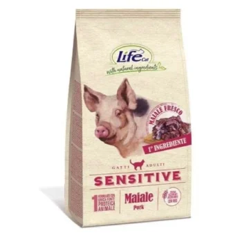 Lifecat sensitive kg 1,5 maiale