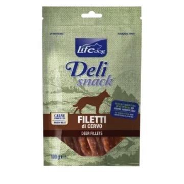 Lifedog delisnack filetto essiccato cervo gr 100