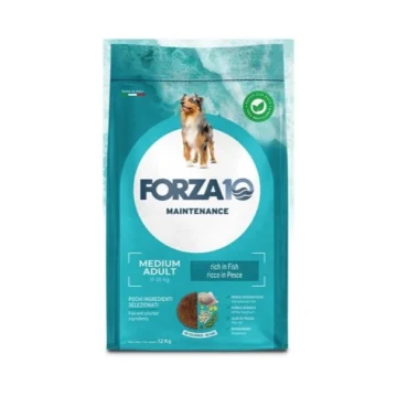 Maintenance per cane adult medium con pesce 12kg