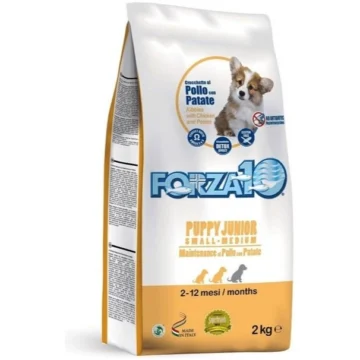 Maintenance puppy & junior small & medium pollo con patate 2kgx6