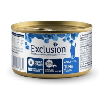 Exclusion mediterraneo noble cat umido tonno gr 85