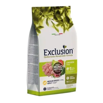 Exclusion mediterraneo noble medium pollo kg 3
