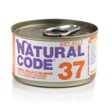 Natural code 37 cat tonno/pollo/calamari gr 85