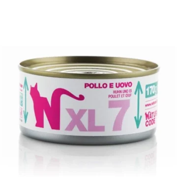 Natural code cat pollo/uovo gr 170