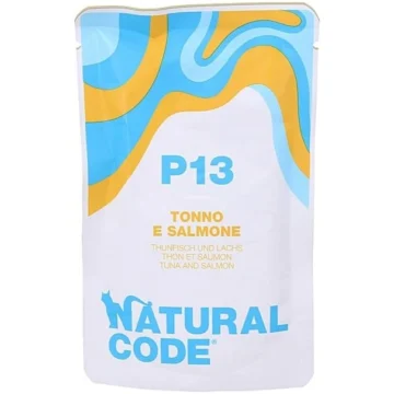 Natural code cat tonno/salmone 24x gr 70