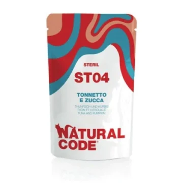 Natural code cat tonno/zucca 24x gr 70