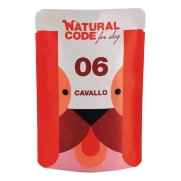 Natural code dog buste 6x gr 300 cavallo