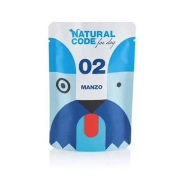 Natural code dog buste 6x gr 300 manzo
